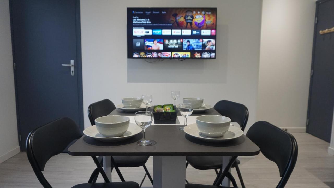 Cosy T2 Wifi Parking Proche Gare Centre Ville Saint-Quentin  Eksteriør billede